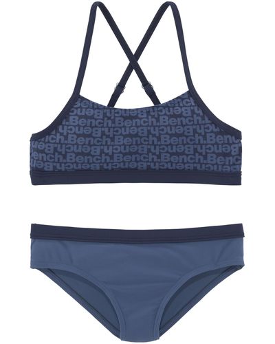 Bench Bikini-set unifarben - Blau