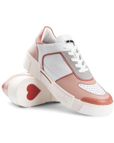 Love Moschino Sneaker flacher absatz - Weiß