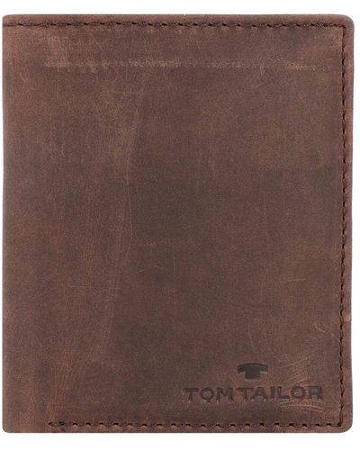 Tom Tailor Geldbörse unifarben - Braun