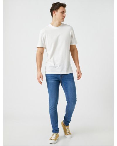 Koton Skinny-fit-jeans – michael jean - Blau