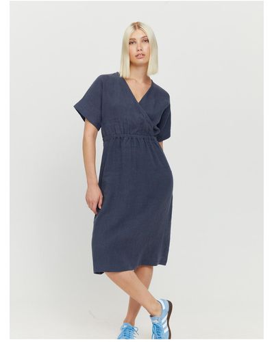 Mazine Kleid basic - Blau