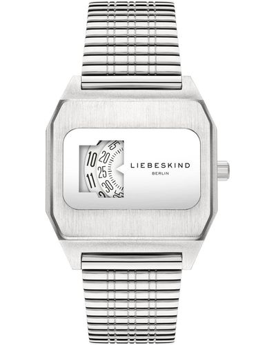 Liebeskind Berlin Armbanduhr silber - one size - Mettallic
