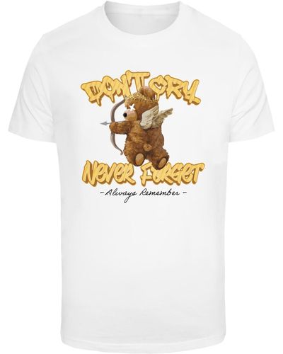 Mister Tee Don't cry never forget tee - Weiß