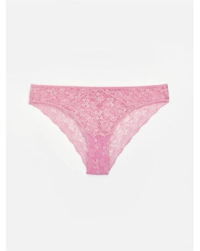 LC Waikiki Spitzen-bikini-höschen - Pink
