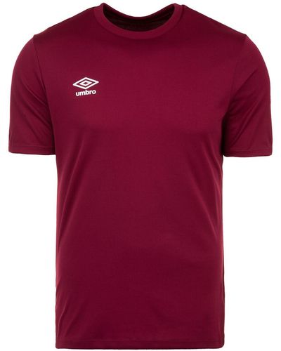 Umbro T-shirt regular fit - Rot