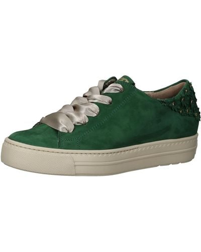 Paul Green Sneaker flacher absatz - Grün