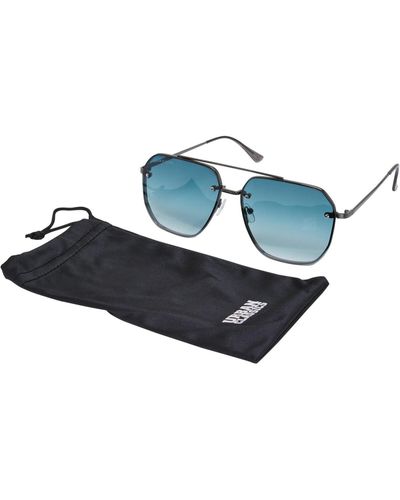 Urban Classics Sonnenbrille schwarz - one size - Blau