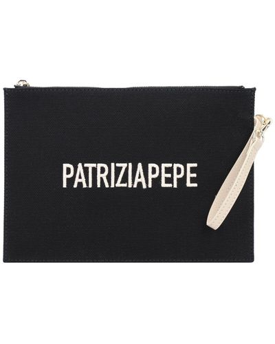Patrizia Pepe Clutch tasche 26 cm - Schwarz