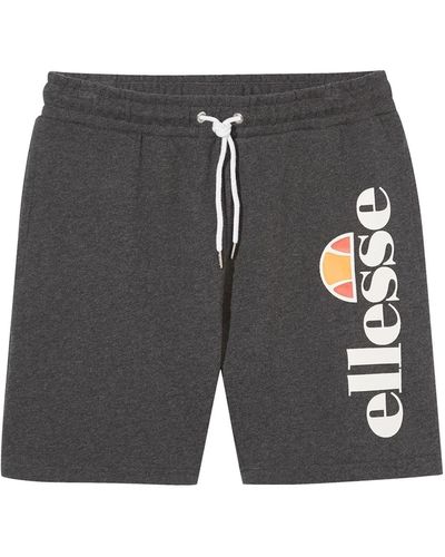 Ellesse Shorts bossini loungewear, jog-pants, logo-print, sweat-fleece - Grau