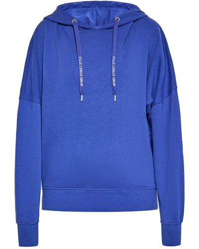 myMo Sweatshirt regular fit - Blau