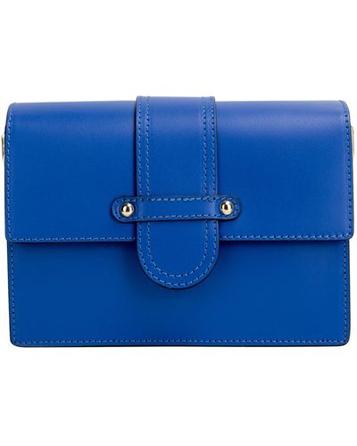 Usha Handtasche unifarben - Blau