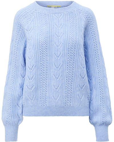 Qs By S.oliver Pullover regular fit - Blau