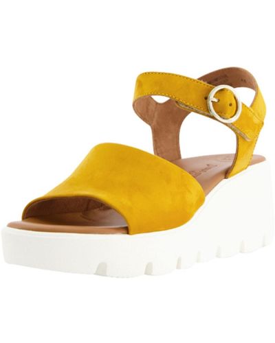 Paul Green Sandalen/sandaletten - Gelb