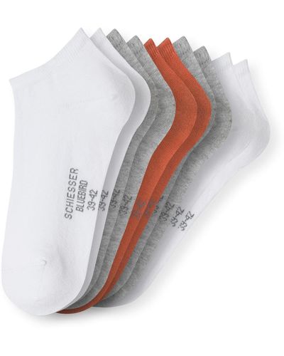 Schiesser Socken unifarben - Weiß