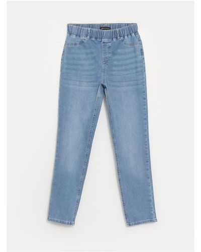 LC Waikiki Slim fit jeanshose mit elastischem bund - Blau