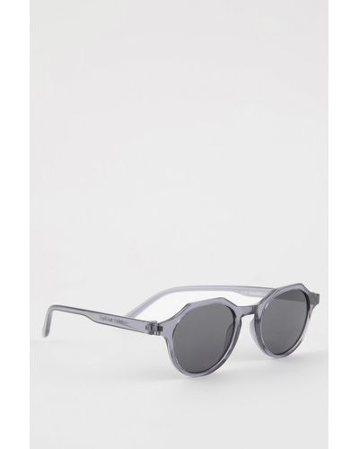 Defacto Runde sonnenbrille , modell - Grau