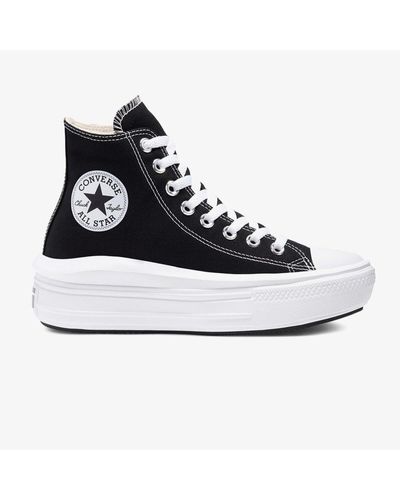 Converse Chuck taylor all star move platform high sneaker - Schwarz