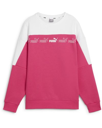 PUMA Around the block rundhals-sweatshirt - Pink