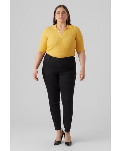 Vero Moda Vero moda curve e jeans /mädchen - Gelb