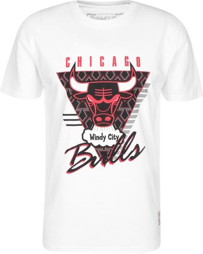 Mitchell & Ness Nba final seconds chicago bulls t-shirt - Weiß