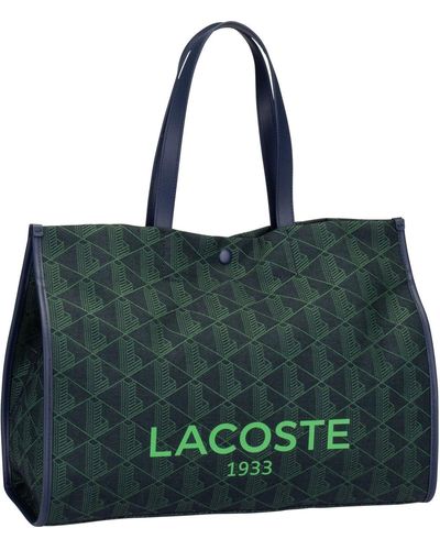 Lacoste Shopper heritage jacquard 4515 - Grün
