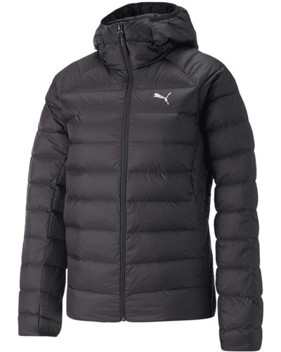 PUMA Packlite daunenjacke mit kapuze - Schwarz