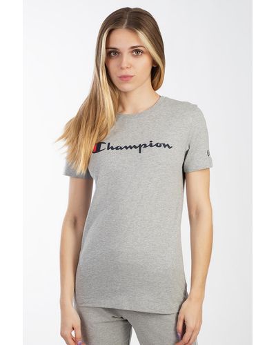 Champion T-shirt regular fit - Grau
