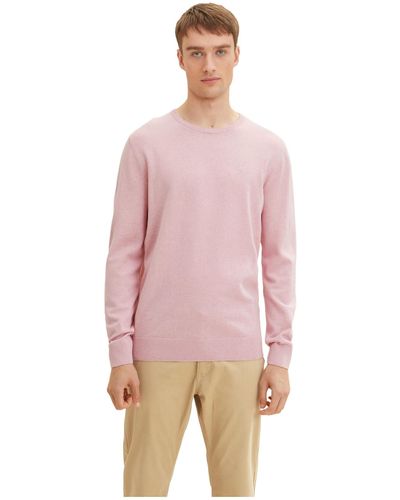 Tom Tailor Strickpullover pullover - Pink