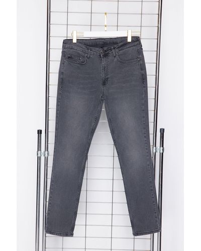 Trendyol E super skinny jeans - Grau