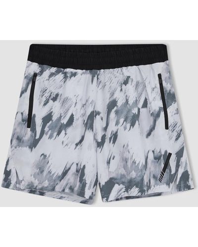 Defacto Passform slim fit gewebte shorts a7129ax23hs - Schwarz