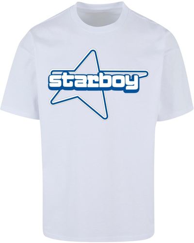 9N1M SENSE Sense y2k starboy t-shirt - Weiß