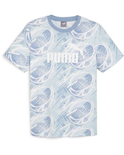 PUMA T-shirt regular fit - Blau