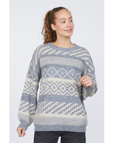 Sisters Point Pullover regular fit - Grau