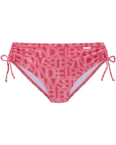 Elbsand Bikini-hose unifarben - Pink