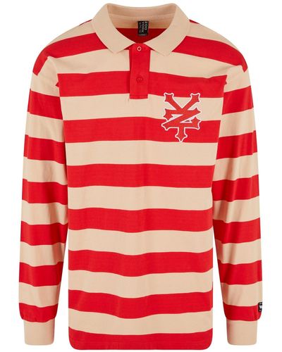 Zoo York Zm241-003-1 rugby-shirt - Rot