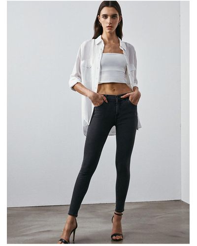 LTB Lonya tall regular waist skinny leg super skinny jeanshose - Weiß