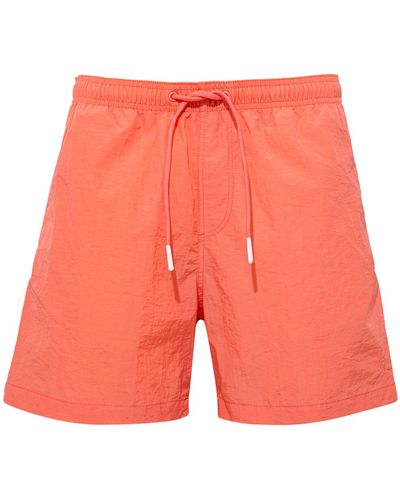 Mavi Orangefarbene kurze badeshorts -71261 - Rot