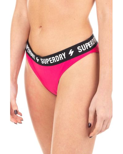 Superdry Bikinihose /mädchen - Pink