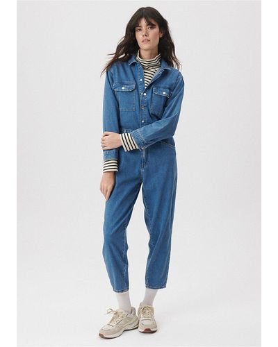 Mavi Deborah gold premium indigo si jean jumpsuit -81001 - Blau