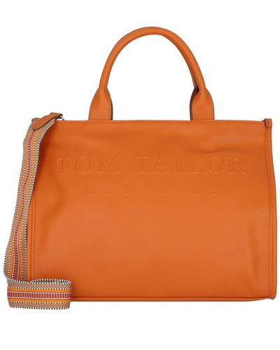 Tom Tailor Handtasche unifarben - Orange