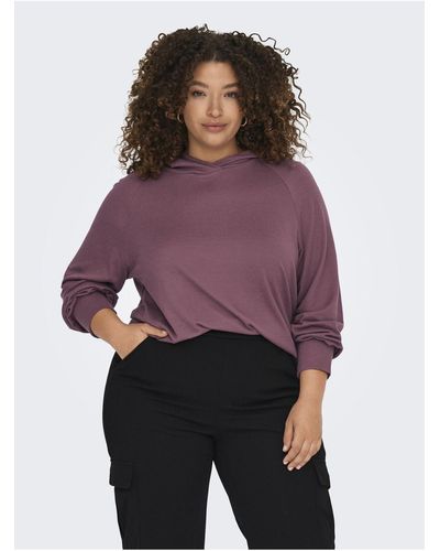 Only Carmakoma Pullover regular fit - Lila