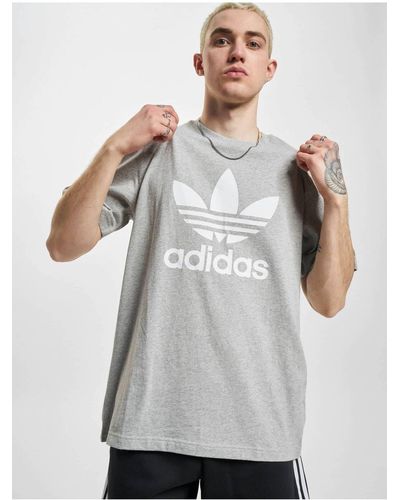 adidas Originals Adidas trefoil t-shirt - s - Grau