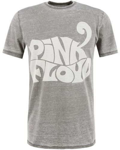 Re:Covered T-shirt pink floyd animals 1972 logo - Grau