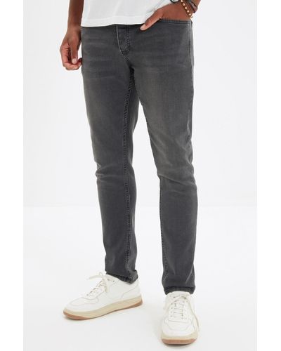 Trendyol E skinny-fit-jeans - Grau