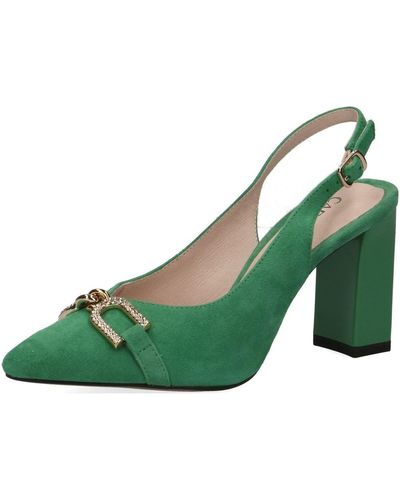 Caprice High heels blockabsatz - Grün