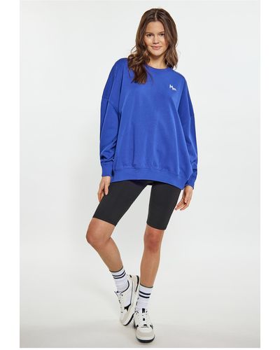 myMo Sweatshirt regular fit - Blau