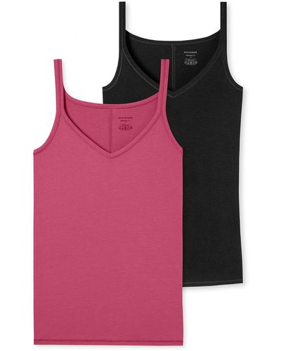 Schiesser Unterhemd personal fit - Pink