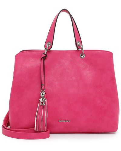 EMILY & NOAH Handtasche unifarben - Pink