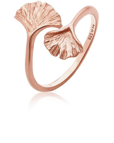 Elli Jewelry Ring ohne stein - Pink