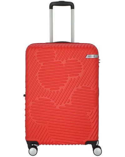 American Tourister Mickey clouds 4 rollen trolley 66 cm - Rot
